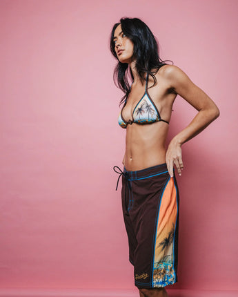La Cabana Low Rise Long Boardshort - Java