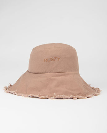 Gleam Organic Bucket Hat - Taupe