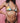 La Cabana Contrast Tri Bikini Top - Java