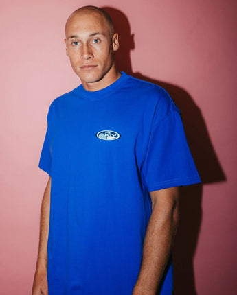 Faden Short Sleeve Tee - Royal Blue