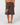 Rusty Women's Cyberpunk Fixed Waist Boardshort - Java/Yellow - Back View