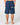 Rusty Men's Flip Daddy 22" Elastic Waist Boardshort - Navy Blue - Back View