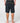 Rusty Men's Saber Tooth 22" Baggy Boardshort - Black - Back View