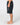 Rusty Men's Saber Tooth 22" Baggy Boardshort - Black - Side View