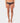 Rusty Women's Cyber Punk Cheeky Bikini Bottom - Pinecone/Yellow