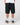 Rusty Men's 8-Ball 24" Elastic Cargo Short - Black - Back View
