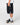 Rusty Men's 8-Ball 24" Elastic Cargo Short - Black - Side View