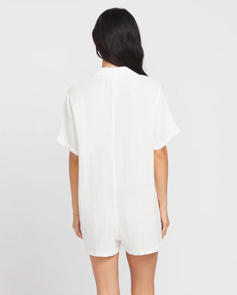 Easy Breezy Romper - White