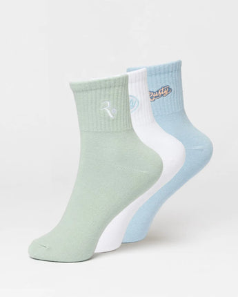 Fancy All Day Crew Sock - 3 Pack
