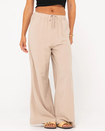 Alannah Lounge Pant - Light Khaki