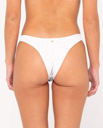 Sandalwood Midi Bikini Pant- White