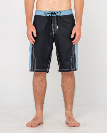 Tombstones Fixed Waist Boardshorts 22" - Black
