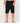 Pick Pocket Elastic Waist Board Short - Black