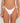 Sandalwood Midi Side Ties Bikini Pant - Bright White