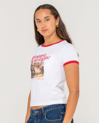 Bonnes Vacancies Ringer Baby Tee