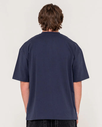 Double or Nothin Short Sleeve Tee - Navy