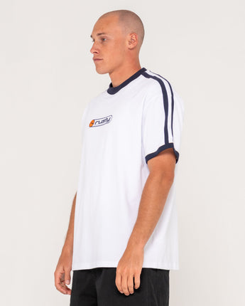 Poppa Short Sleeve Tee - White