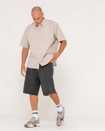 Stasha Pocket Oversized Check Shirt