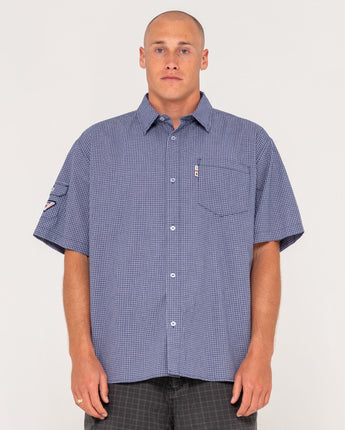 Stasha Pocket Oversized Check Shirt
