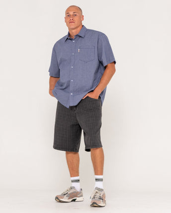 Stasha Pocket Oversized Check Shirt