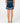 Rusty Women's Ruster Buster Boardshorts - Sea Blue - Back View