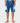 Rusty Men's Chopper Fixed Waist Boardshort - Atlantic Blue - Front View