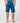 Rusty Men's Chopper Fixed Waist Boardshort - Atlantic Blue - Back view