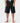 Rusty Men's Tombstones Hybrid Waist Boardshort - Black - Front View