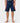 Rusty Men's Charger Fixed Waist Boardshort — Navy Blue - Front View