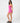 Rusty Women's Lamar Towelling Skimmer Tube Top - Fuchsia - Side View