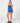 Rusty Women's Bloom Towelling Skimmer Tube Top - Royal Blue/Blue - Front Side View