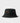 Rusty Men's Scream Reversible Bucket Hat - Black - Side View