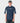 Rusty Men's Cyberwave Short Sleeve Polo — China Blue - Front View