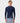 Rusty Men's Cryo-Wave Long Sleeve Surf Top — Navy Blue - Front View