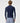 Rusty Men's Cryo-Wave Long Sleeve Surf Top — Navy Blue - Back View