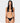 Rusty Women's Cedar Multiway Bikini Top — Black - Front View