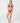 Rusty Women's Cedar Multiway Bikini Top — Cranberry - Front View