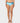 Rusty Women's Stardom Booty Bikini Bottom — Navy/Aqua - Front View