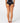 Rusty Women's Farrah Booty Bikini Bottom - Black/Pink - Back View