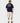 Rusty Men's Turbo Short Sleeve Tee — Navy Blue - Back View