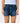 Rusty Women's Penny Kick Flare Denim Short 2.0 - Walk Of Shame Blue