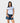 Rusty Women's Penny Kick Flare Denim Short 2.0 - Walk Of Shame Blue