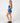 Rusty Women's Bloom Towelling Booty Short - Royal Blue/Blue