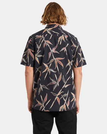 Scaler Stone Woven Short Sleeve Shirt - Vintage Black