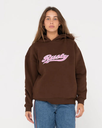 Norty Oversize Hooded Fleece - Cappuccino