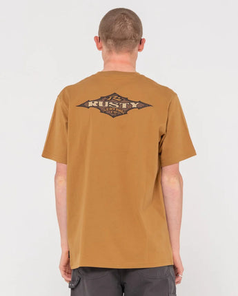 Spikey Boy Short Sleeve Tee - Camel