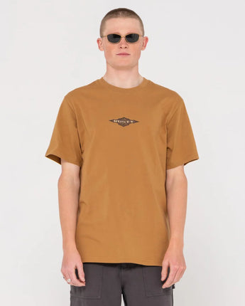 Spikey Boy Short Sleeve Tee - Camel