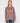 Rusty Women's White Lines Two Long Sleeve Crew Neck Knit - Elderberry