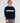 Rusty Men's White Lines Chenille Crew Neck Jumper - Dark Blue