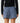 Afends Women's Mountains Seersucker Short - Navy/Red Check